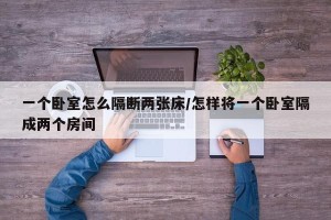 一个卧室怎么隔断两张床/怎样将一个卧室隔成两个房间