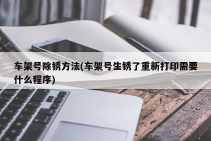 车架号除锈方法(车架号生锈了重新打印需要什么程序)
