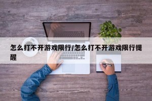 怎么打不开游戏限行/怎么打不开游戏限行提醒