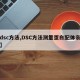 【dsc方法,DSC方法测量蛋白配体亲和力】