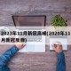 2023年11月新冠高峰(2020年11月新冠反弹)